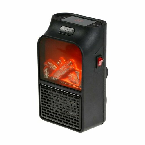 Портативный обогреватель Luazon LTO-09 500Вт 23 м 2 режима чёрный евровилка 179700₽