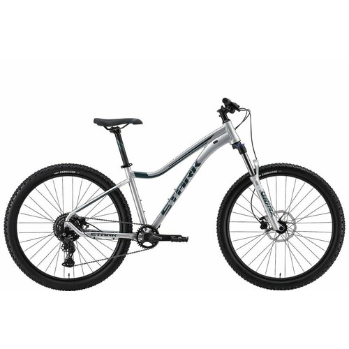 Велосипед Stark Tactic 27.4 HD (2024) 16 серебро/еловый