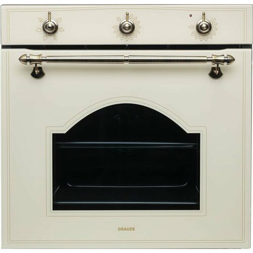 Электрический духовой шкаф Graude CLASSIC BK 602 EL античный белый 5 режимов нагрева управление Classic Control объем 73 л 5299000₽
