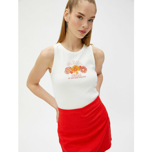 фото Топ koton, размер l, бежевый