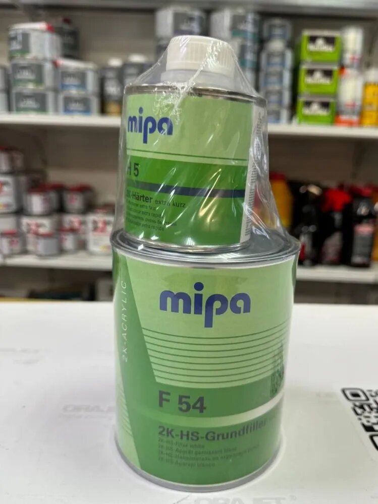 Mipa 2K HS F54 Grundfiller(4+1) + отвердитель H 5 (1л + 0,25л)белый