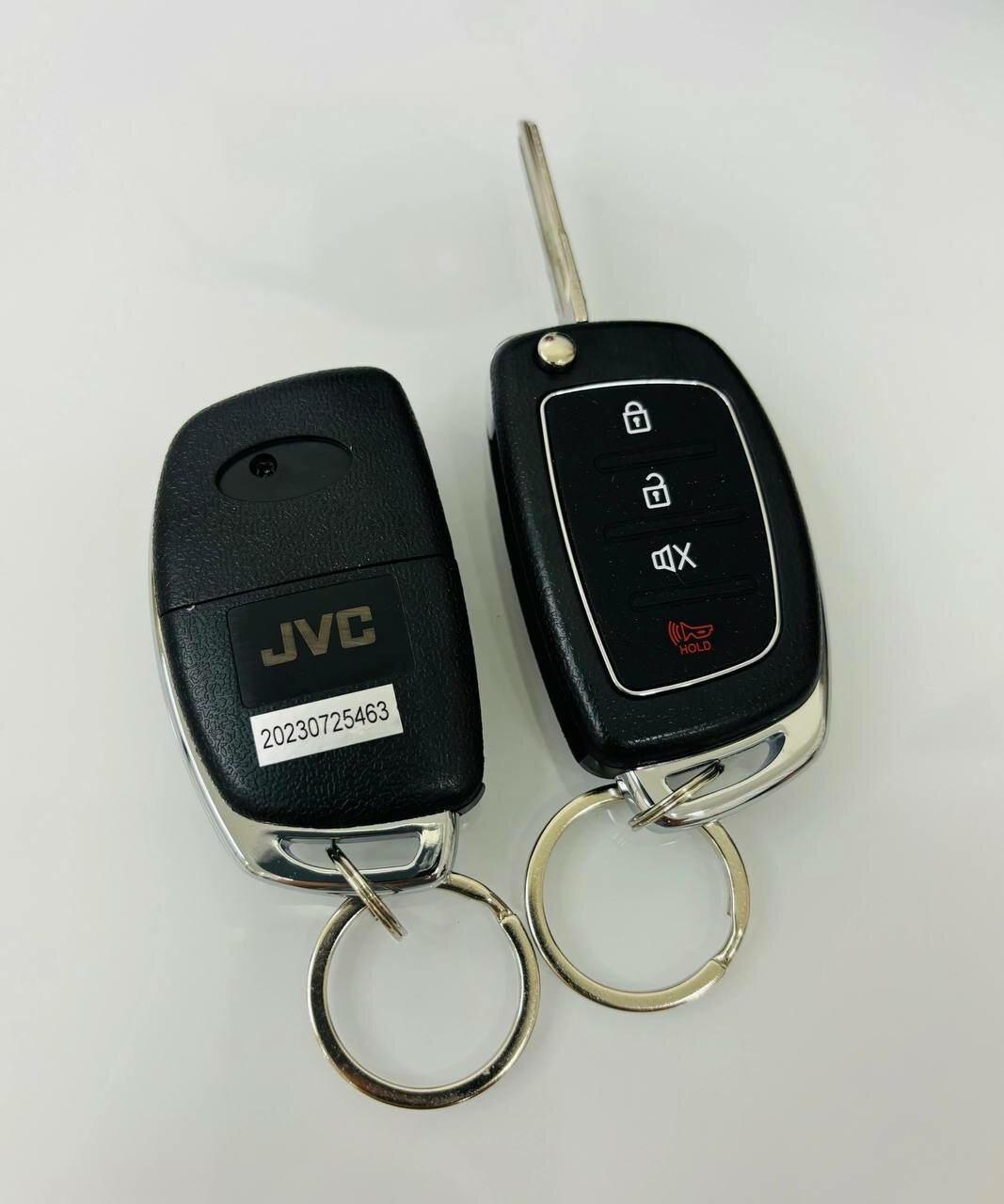 Автомобильная сигнализация JVC / Автосигнализация JVC с откидным ключом с односторонней связью — фото 3