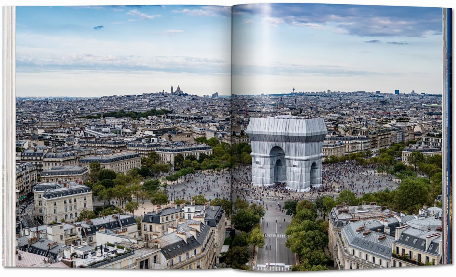 Christo and Jeanne-Claude. L'Arc de Triomphe - фото №4