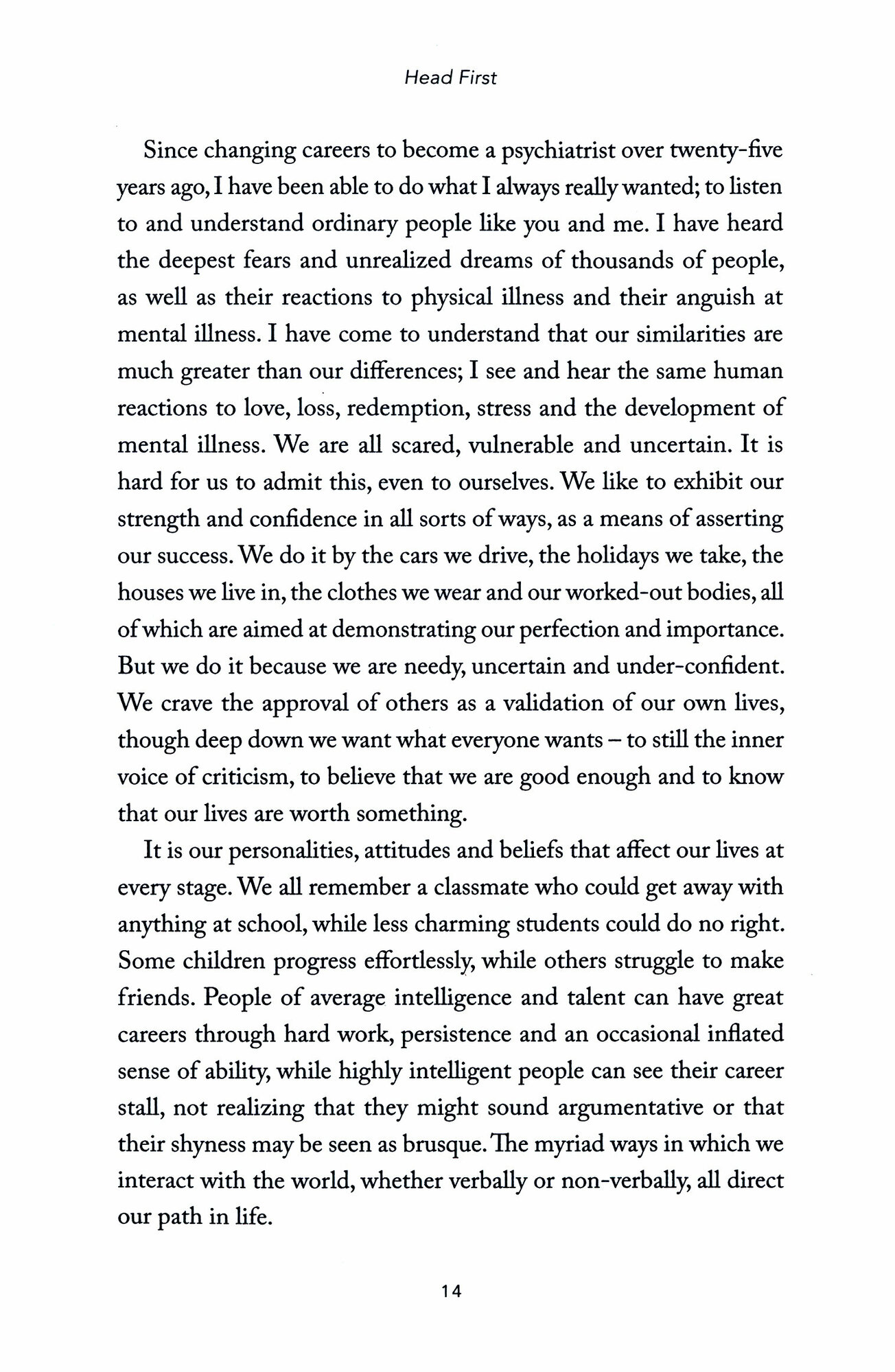 Head First. A Psychiatrist's Stories of Mind and Body / Santhouse Alastair / Книга на Английском - фото №2