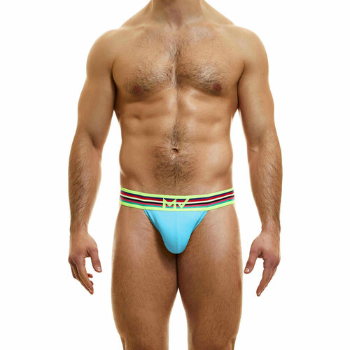фото Трусы modus vivendi peace thong, размер m, бирюзовый