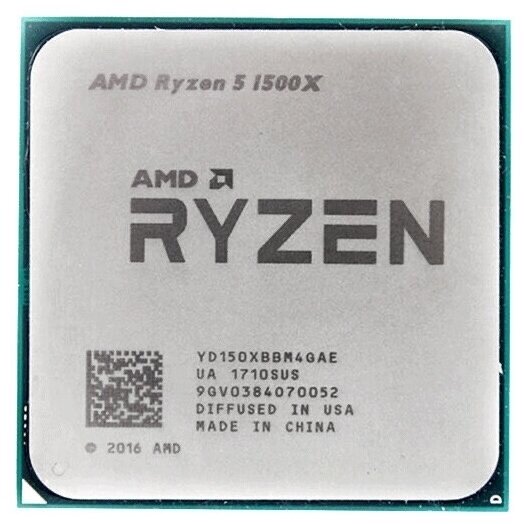 Процессор AMD Ryzen 5 1500X AM4 4 x 3500 МГц