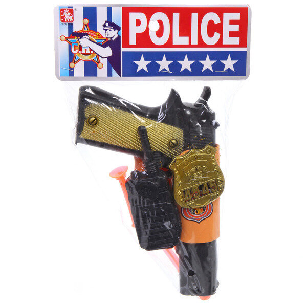 Набор полицейский «Специальный агент - Сержант», 6 предметов, 29*18 см, в ассортименте, пакет