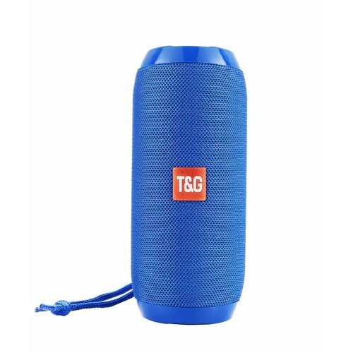 Беспроводная портативная Bluetooth колонка TG-117 синяя 96500₽
