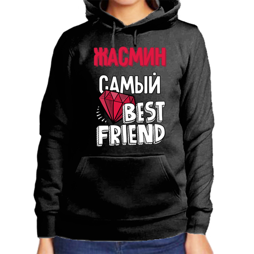 фото Худи, размер l, черный нет бренда