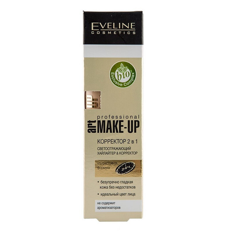 Корректор EVELINE (Эвелин) 2-в-1 Art professional make-up тон 04 light 7мл - фото №15