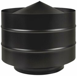 Дефлектор BLACK (AISI 430/0,5мм) диаметр дымохода: 115х200 мм
