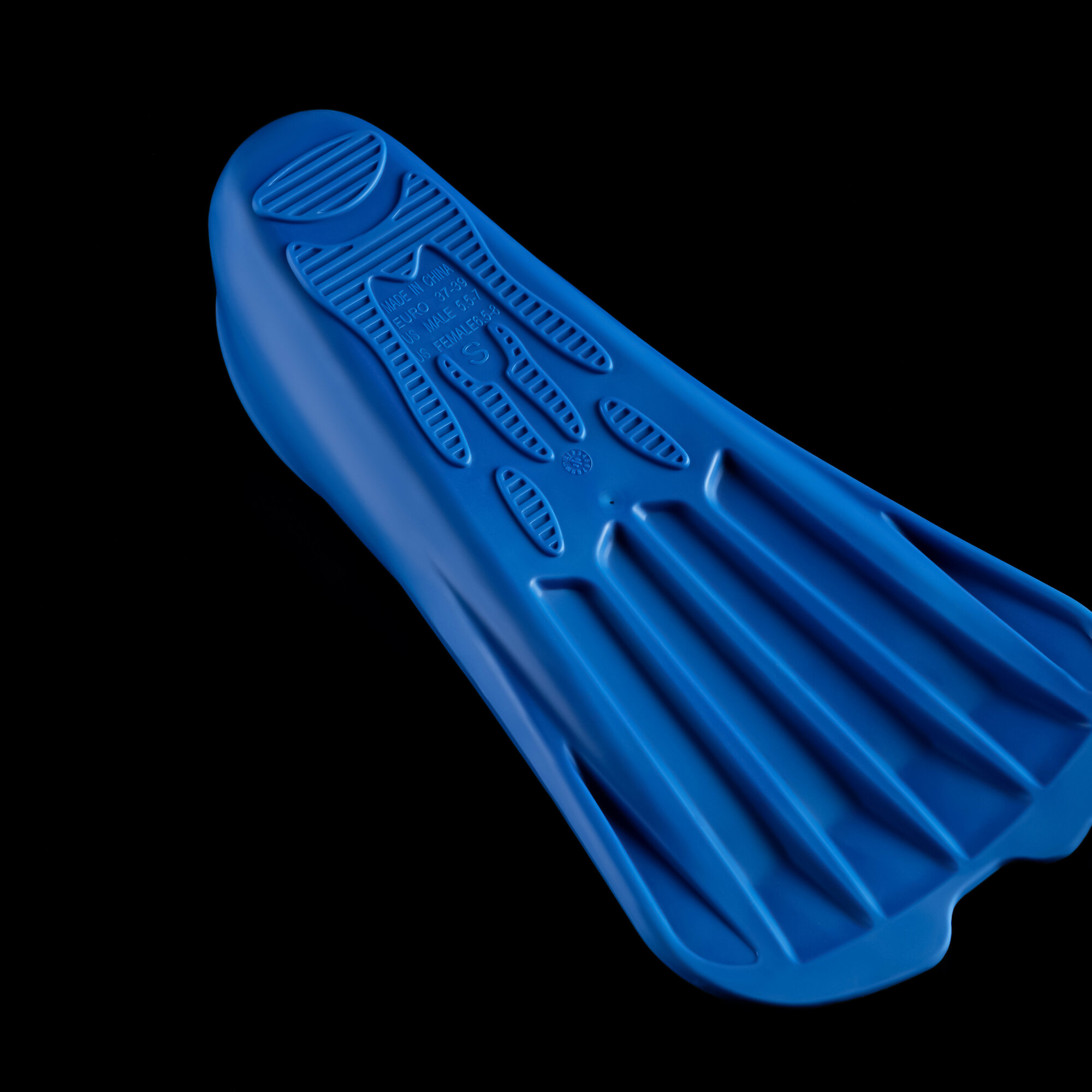 Ласты ONLYTOP, для плавания, размер S (37-39), цвет синий