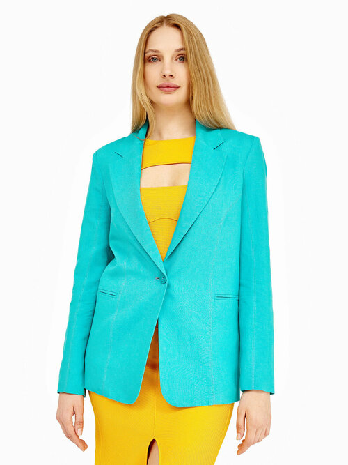 Пиджак PATRIZIA PEPE, размер 44, зеленый