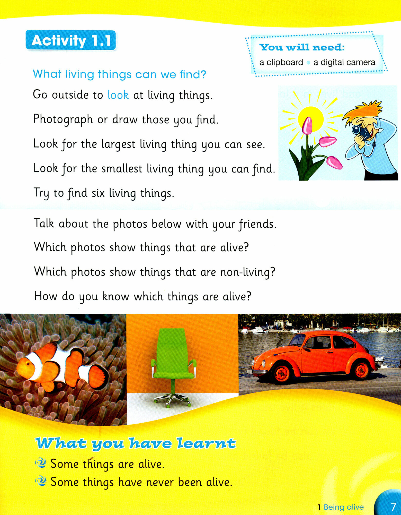 Cambridge Primary Science. 1 Learner's Bk - фото №5