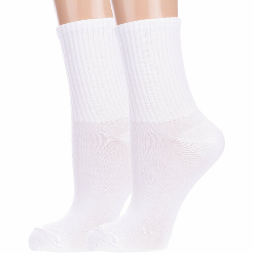 фото Носки альтаир 2 пары, размер 20-22, белый