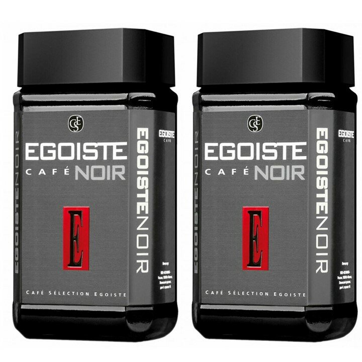 Кофе растворимый Egoiste Noir 100 гр - 2 шт