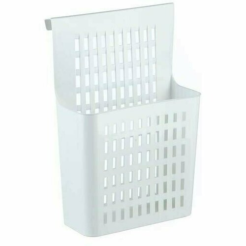 Корзина подвесная на дверь 37х25 белый
