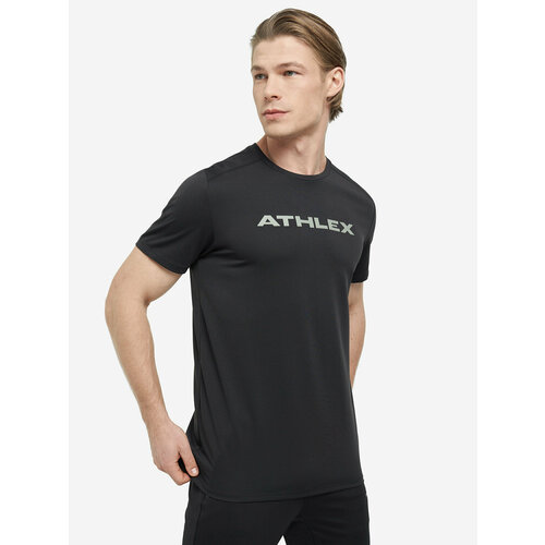 фото Футболка athlex, размер 46, черный