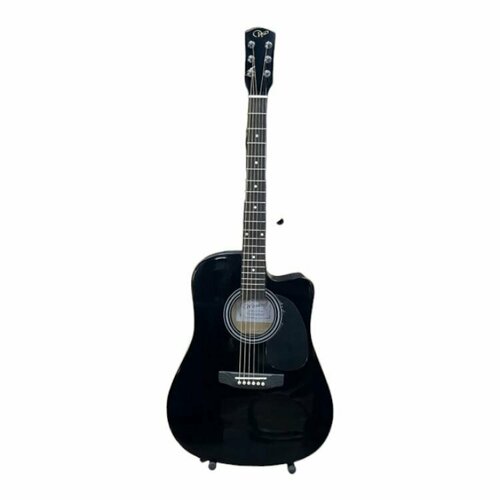 Гитара акустическая WOODCRAFT W-10C/BK (41) (Пр-во КНР) гитара уменьшенная детская woodcraft c 80 3 4