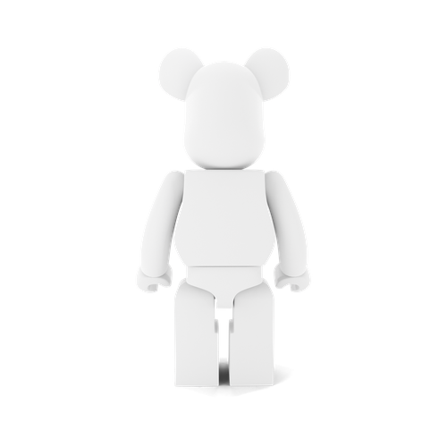 Коллекционный мишка BearBrick для детей и взрослых, 28 см, белый