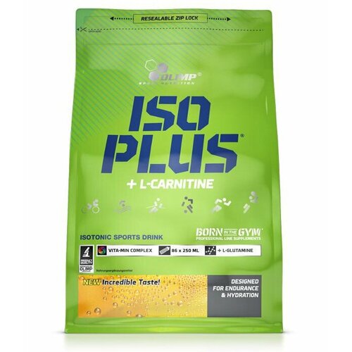 Olimp Sport Nutrition Iso Plus Powder (1505 гр) - Апельсин
