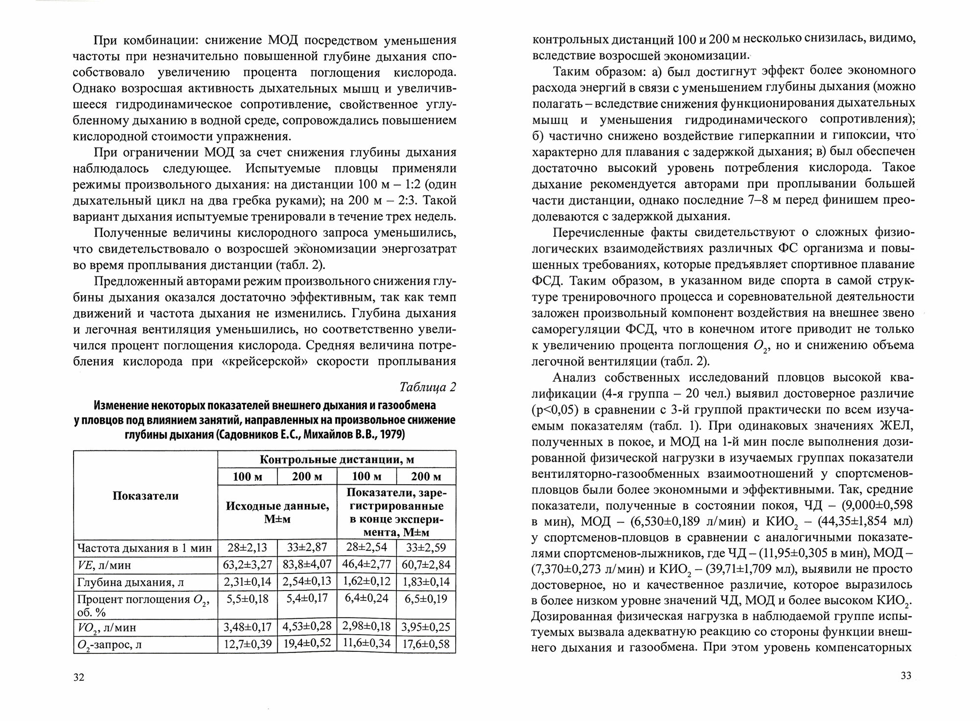 Физиологическая целесообразность гиповентиляционных тренировок и спортивная работоспособность - фото №5