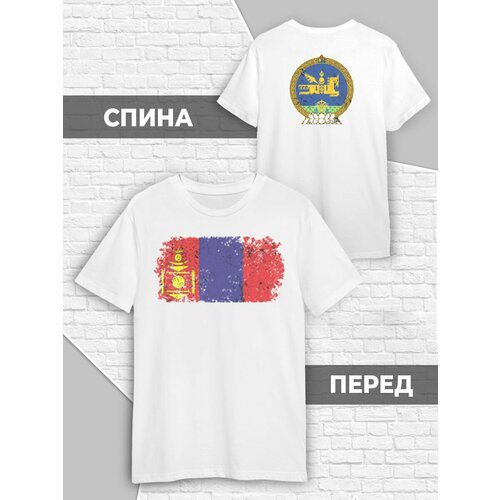 фото Футболка, размер xl (50-52), белый printech