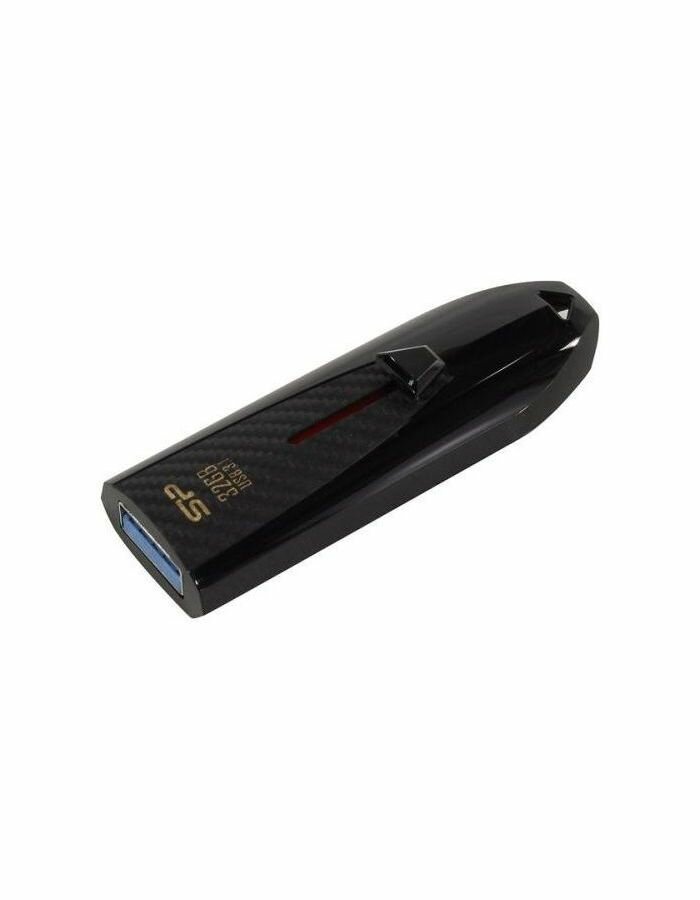 Флешка USB SILICON POWER Blaze B25 32Гб, USB3.0, черный [sp032gbuf3b25v1k] - фото №9