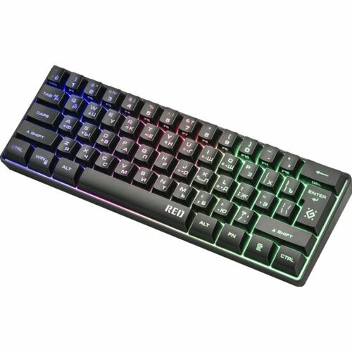 45117 Клавиатура Defender GK-116 RU Red 173800₽