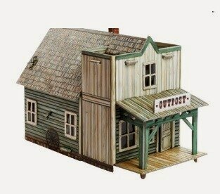 Изображение товара Сборная модель из картона Дикий Запад. Аутпост