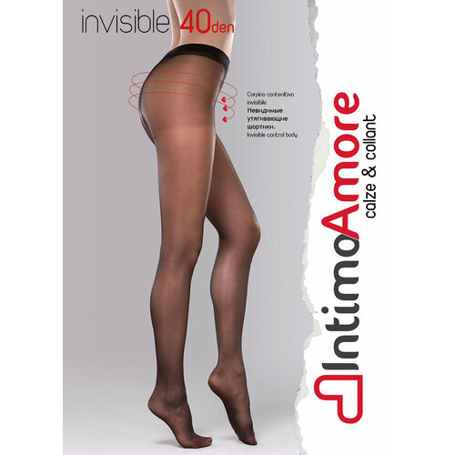 фото Колготки intimoamore invisible 40, 40 den, размер 2, черный