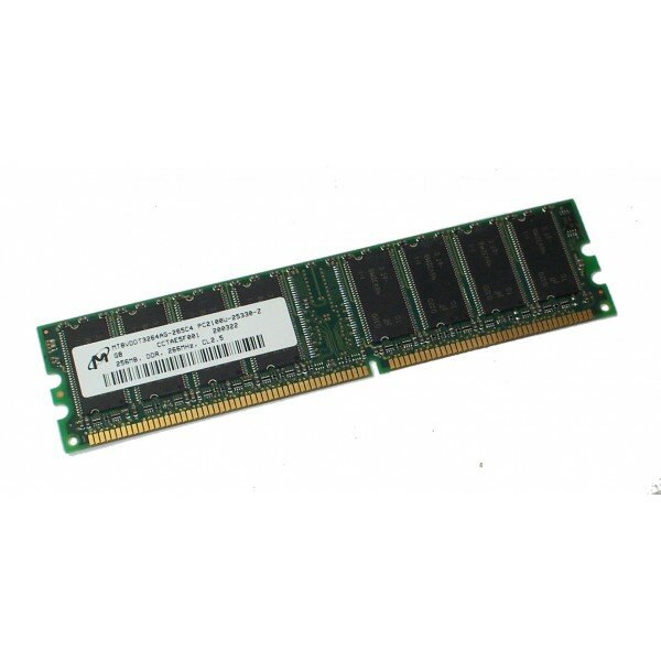 Оперативная память БУ 00256Mb DDR1 (PC2-3200 400Mhz DDR1 DIMM)