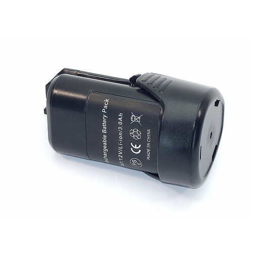 Аккумулятор для Bosch Professional GBA 12V 3Ah p/n: 1600A00X79 аккумулятор для bosch 18v li ion 4 0 ah gba 18v c индикацией заряда акб бош без эффекта памяти