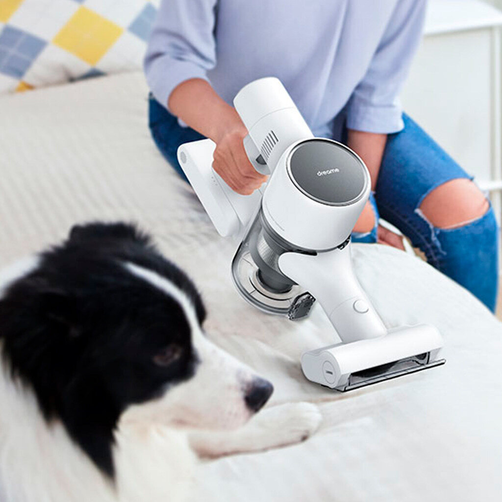 Вертикальный пылесос Dreame T10 Cordless Vacuum Global, белый — фото 1
