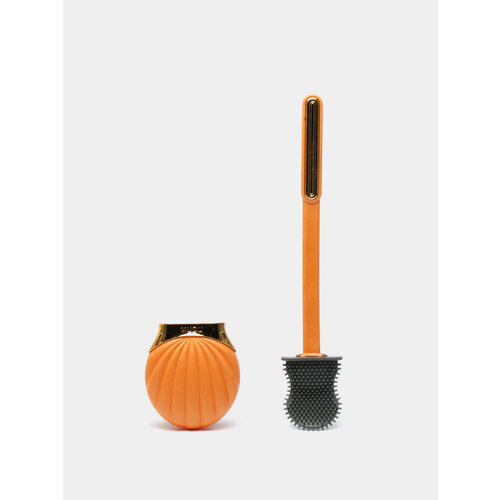 Силиконовый ёршик для унитаза с настенным креплением Цвет Оранжевый 899₽