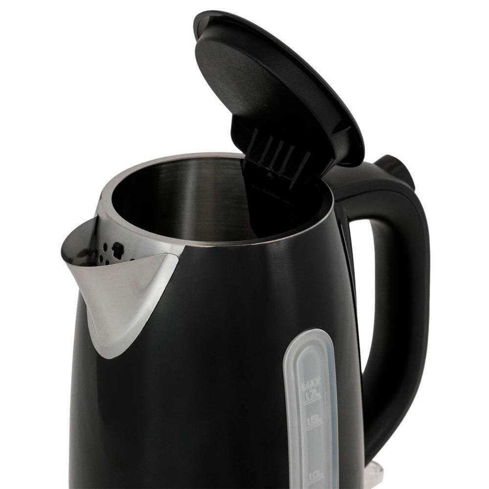 чайник LEX LX 30017-2 2200Вт 1,7л металл черный - фото №5