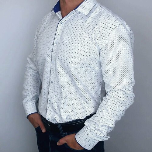 фото Рубашка dino sessun, размер 3xl, белый