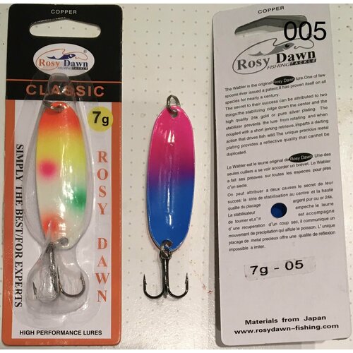 фото Блесна rosy dawn (блесна типа печенкина) 57мм;7 г; цвет 005 нет бренда