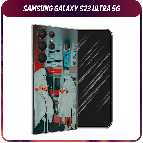 Силиконовый чехол на Samsung Galaxy S23 Ultra 5G / Самсунг S23 Ультра 5G Chillin Killin