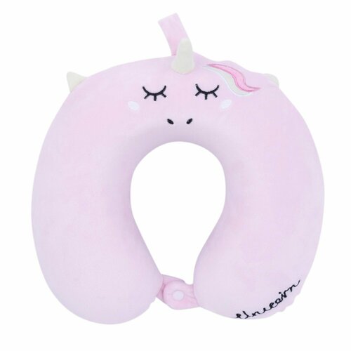 фото Подушка для шеи kawaii factory, 1 шт., розовый