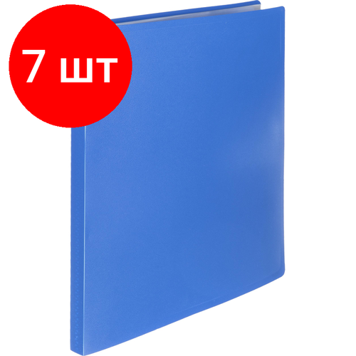 Комплект 7 штук, Папка файловая на 30 файлов Attache Economy Элементари А4 500мкм син папка файловая на 30 файлов attache economy элементари а4 500мкм син