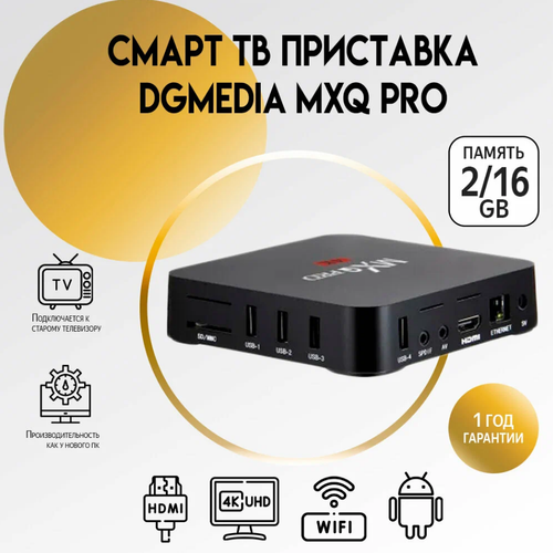 TV BOX приставка MXQ Pro 216 S905W 449000₽