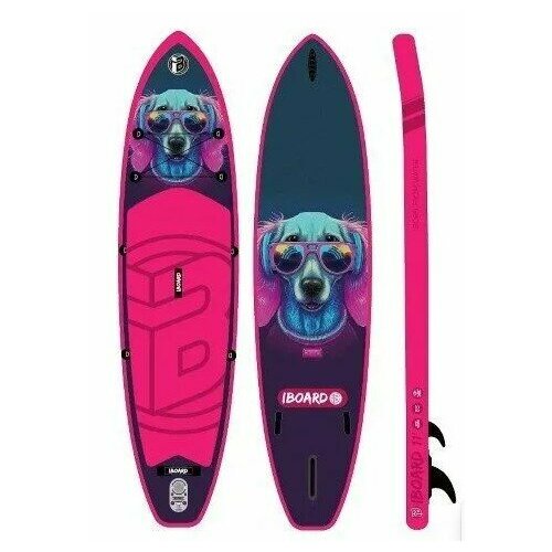 фото Надувная sup дoска iboard woof11'x32" (2023