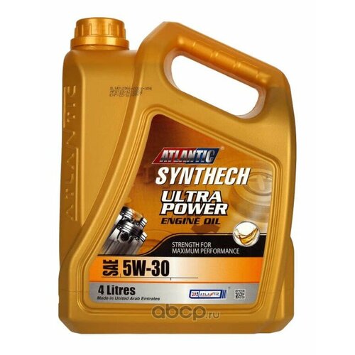 Atlantic Synthech Ultra Power Engine Oil 5W-30 ( 4 л) масло синтетическое