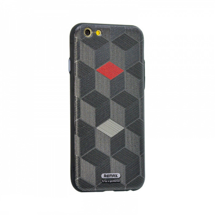 фото Чехол накладка пластиковый для айфон Iphone 6/6s Remax Gentleman Кубы