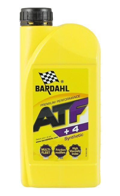 Масло трансмиссионное bardahl atf+4 синтетическое 1 л 36551