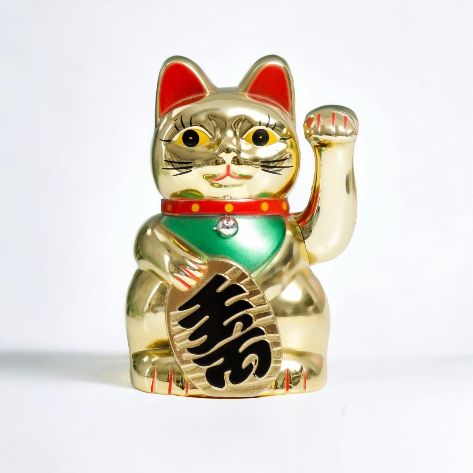 Кот удачи Манэки-нэко статуэтка 12 см