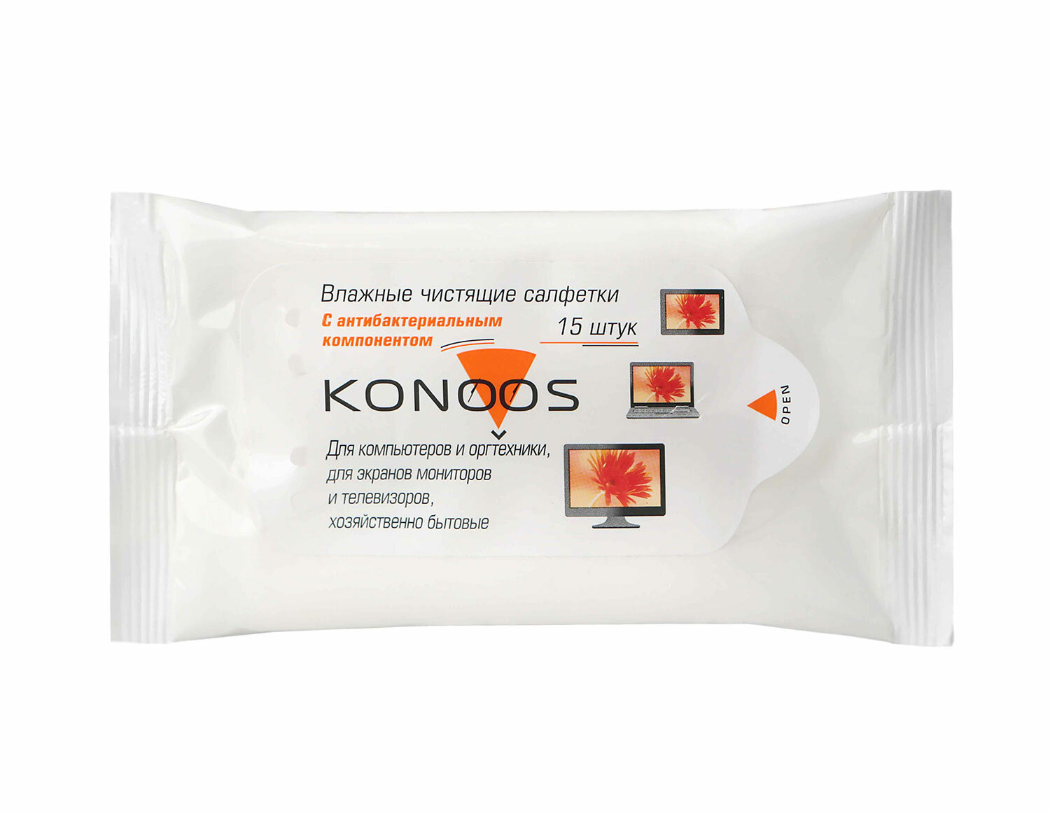 Салфетки для ЖК-экранов Konoos KSN-15