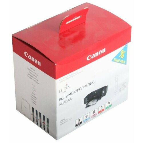 Набор картриджей Canon PGI-9 MBK/PC/PM/R/G 1033B013