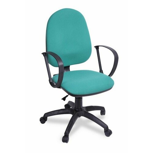 Компьютерное офисное кресло Мирэй Групп Мартин рондо люкс, Ткань, Сине-зеленое
